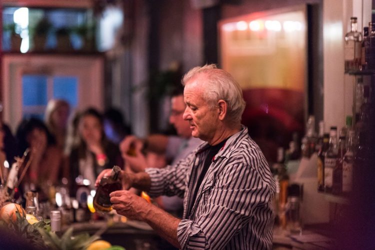 Bill Murray at 21 Greenpoint. Photo Credit - Daniel Krieger for The New York Times